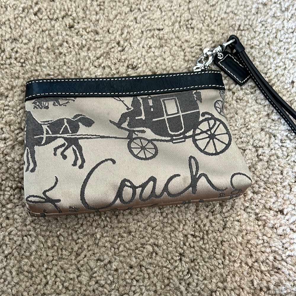 Coach Wristlet- Used